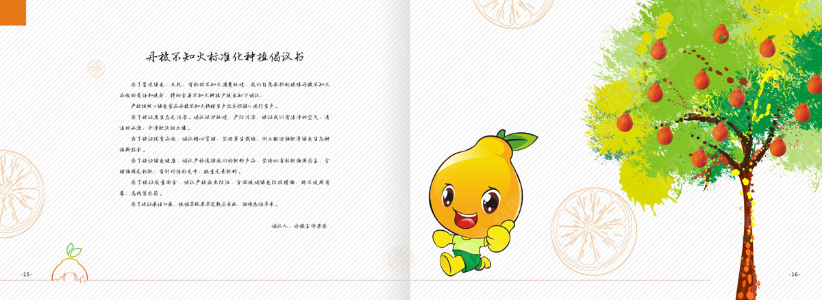 丹棱不知火產(chǎn)品形象宣傳畫(huà)冊設計