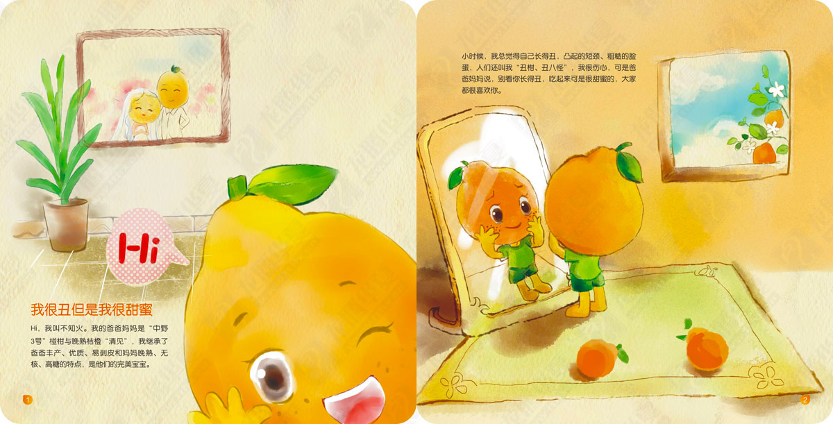 丹棱不知火產(chǎn)品形象宣傳畫(huà)冊設計