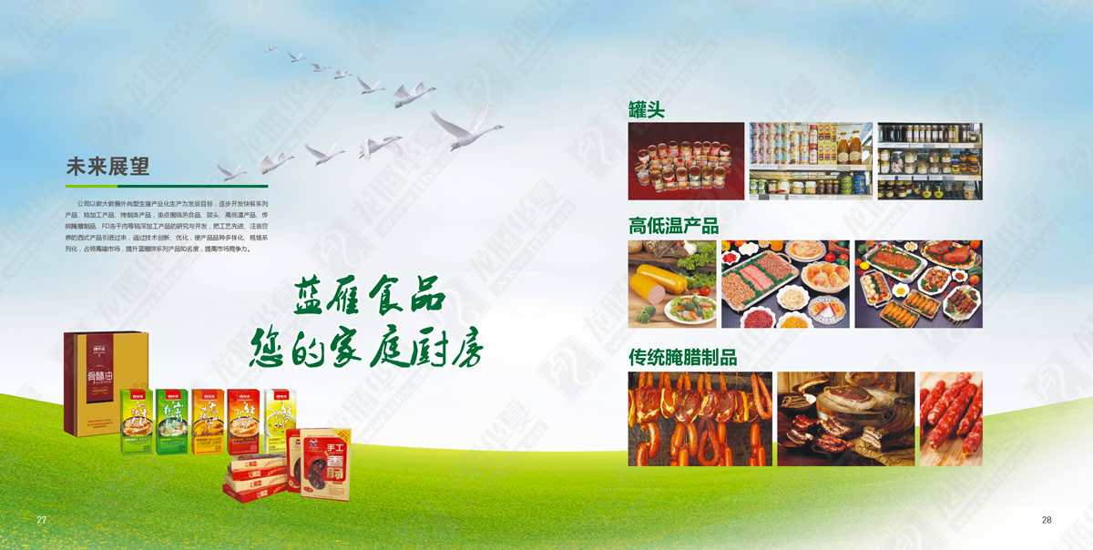 井研食品形象畫(huà)冊設計