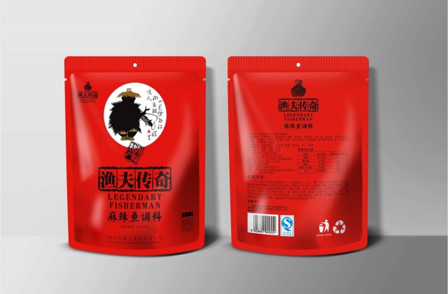 漁夫傳奇魚(yú)調料包裝設計-品牌命名、漁文化挖掘、品牌故事、魚(yú)調料包裝設計