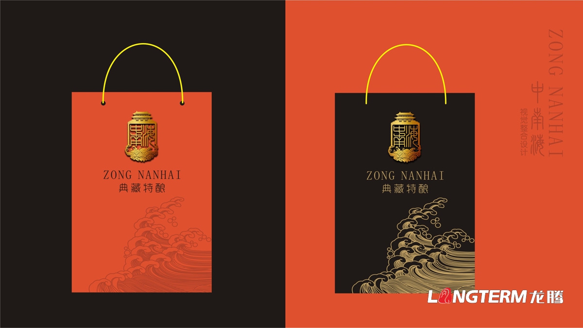 宜賓高興白酒精品禮盒包裝設計公司_白酒品牌視覺(jué)呈現效果圖