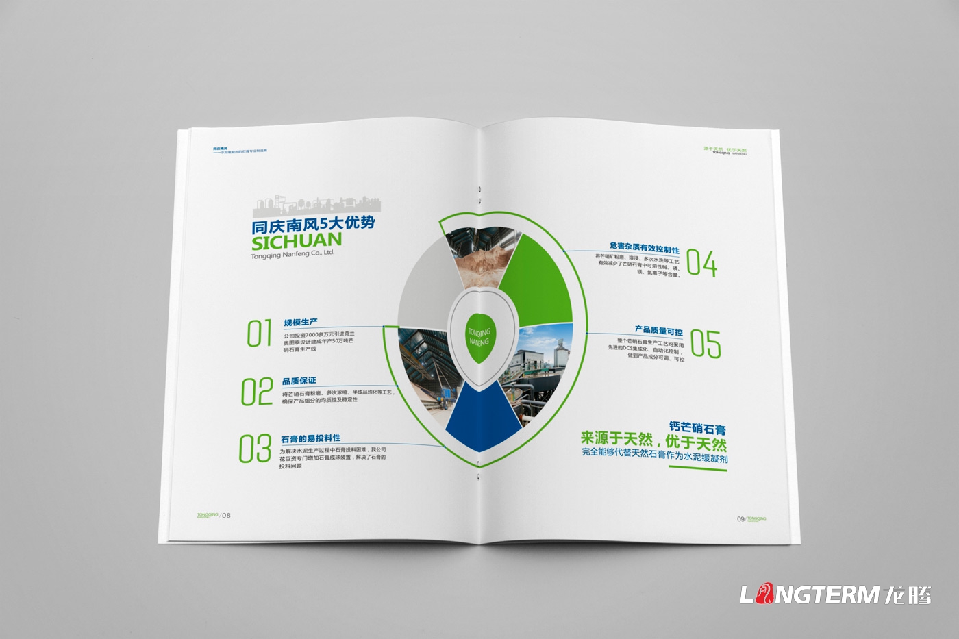 四川同慶南風(fēng)有限責任公司宣傳冊設計