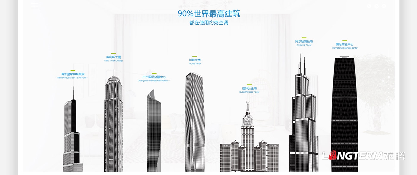 約克空調品牌官網(wǎng)建設
