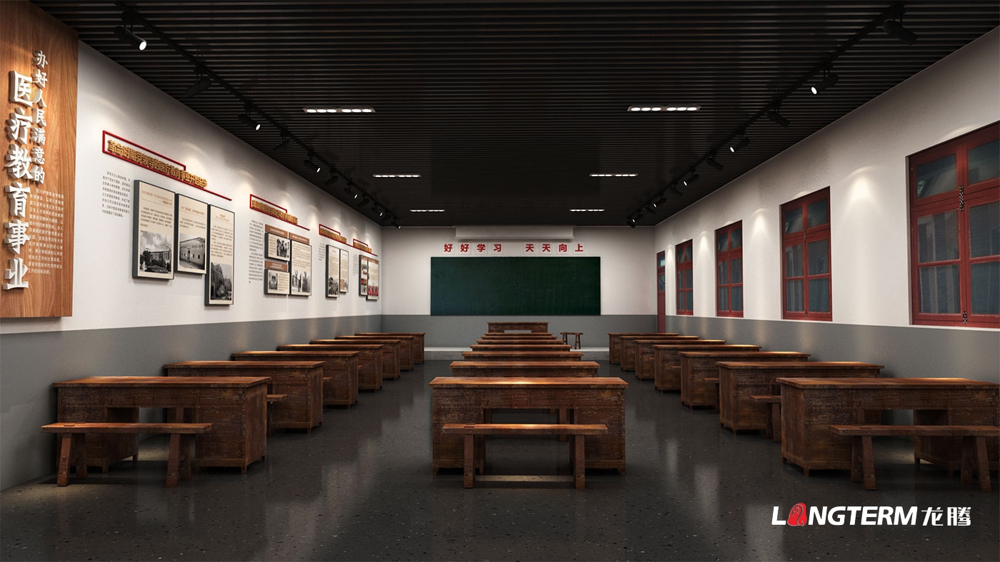 四川護理職業(yè)學(xué)院校史館策劃設計方案_職業(yè)技術(shù)學(xué)校成果展示廳布置效果圖